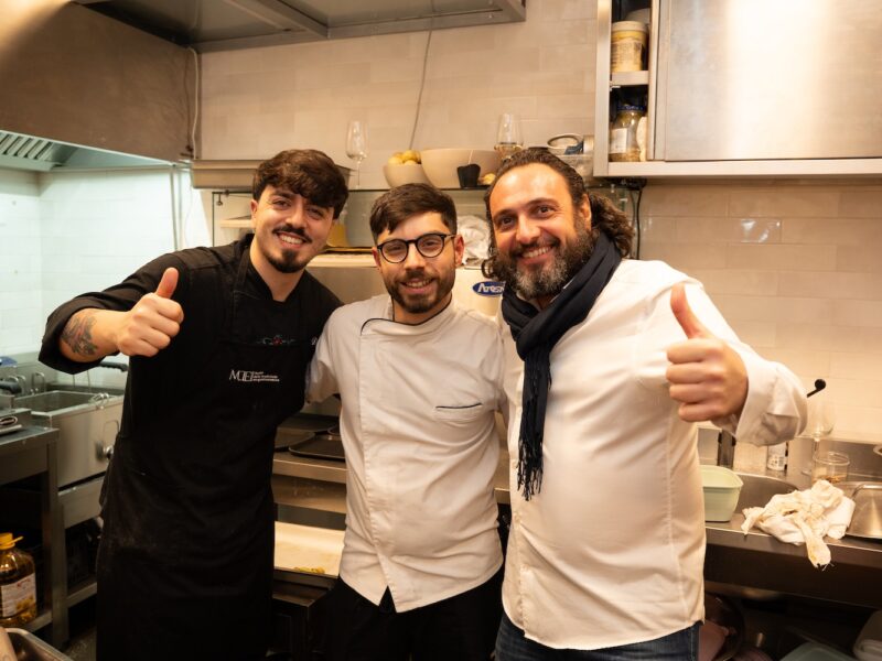 Ospiti durante un evento al Museo MUTE di Napoli