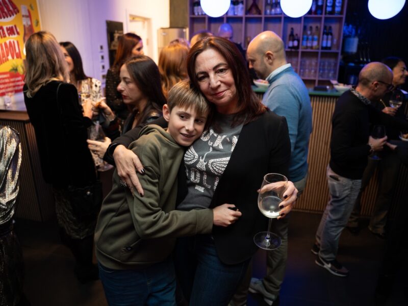 Ospiti durante un evento al Museo MUTE di Napoli
