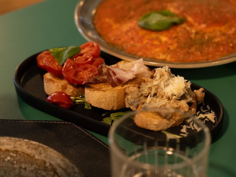 Piatto della tradizione campana servito al ristorante del Museo MUTE